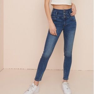 Ultra-high-rise Garage Jeggings